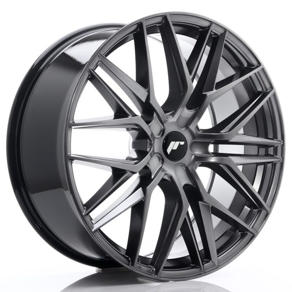 JR Wheels JR28 22x9 ET30-45 5H (Custom PCD) Hyper Black