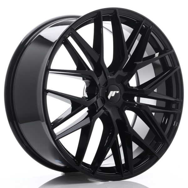 JR Wheels JR28 22x9 ET30-45 5H (Custom PCD) Gloss Black