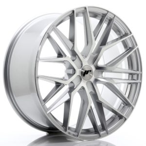 JR Wheels JR28 22x10,5 ET15-50 5H (Custom PCD) Silver Machined Face