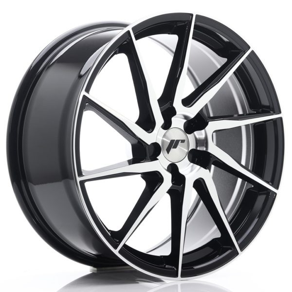 JR Wheels JR36 19x8,5 ET20-50 5H (Custom PCD) Gloss Black Machined Face