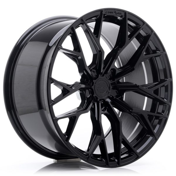 Concaver CVR1 vanne, 19x9,5 ET20-45 (Custom PCD) Platinum Black