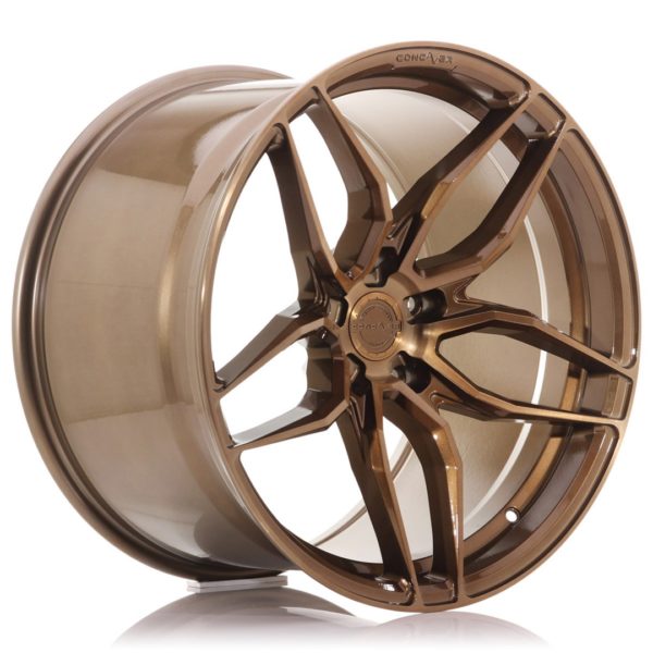 Concaver CVR3 vanne, 19x8,5 ET20-45 (Custom PCD) Brushed Bronze