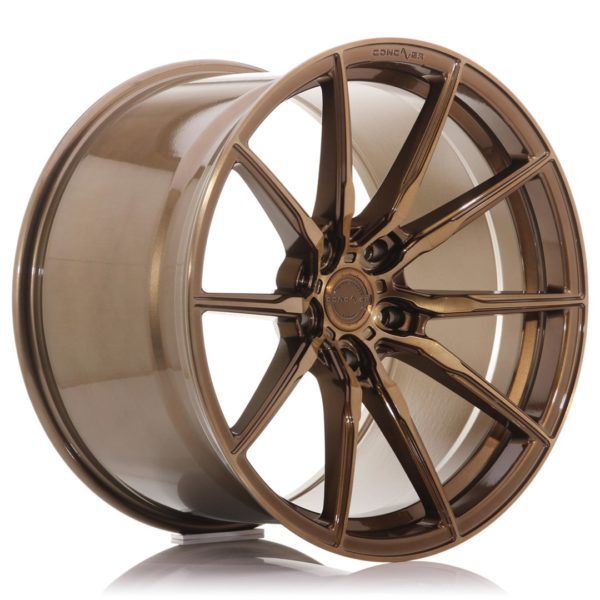 Concaver CVR4 vanne, 19x8,5 ET20-45 (Custom PCD) Brushed Bronze