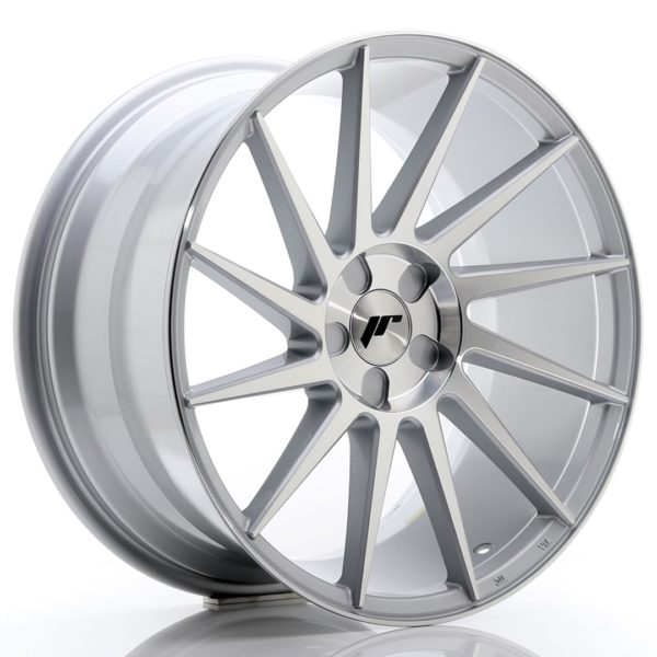 JR Wheels JR22 19x9,5 ET20-40 5H (Custom PCD) Silver Machined Face