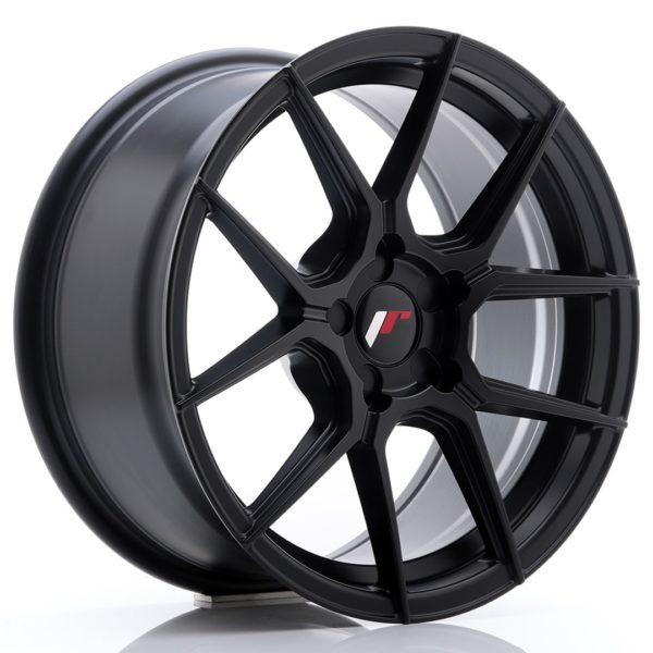 JR Wheels JR30 17x8 ET20-40 5H (Custom PCD) Matt Black