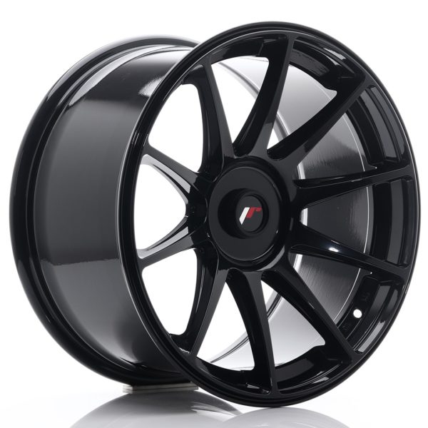 JR Wheels JR11 18x9,5 ET20-30 (Custom PCD) Glossy Black