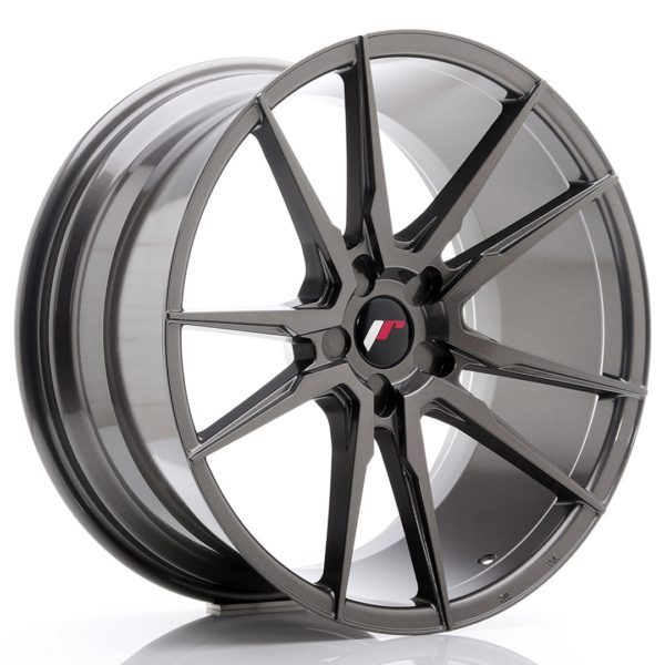 JR Wheels JR21 20x10 ET20-40 5H (Custom PCD) Hyper Gray