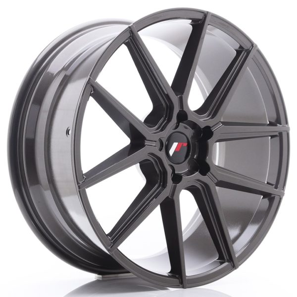 JR Wheels JR30 21x9 ET20-40 5H (Custom PCD) Hyper Gray