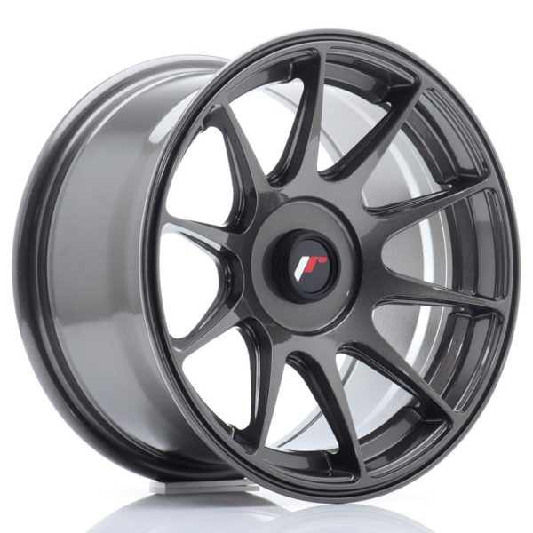 JR Wheels JR11 15x8 ET25 (Custom PCD) Hyper Gray