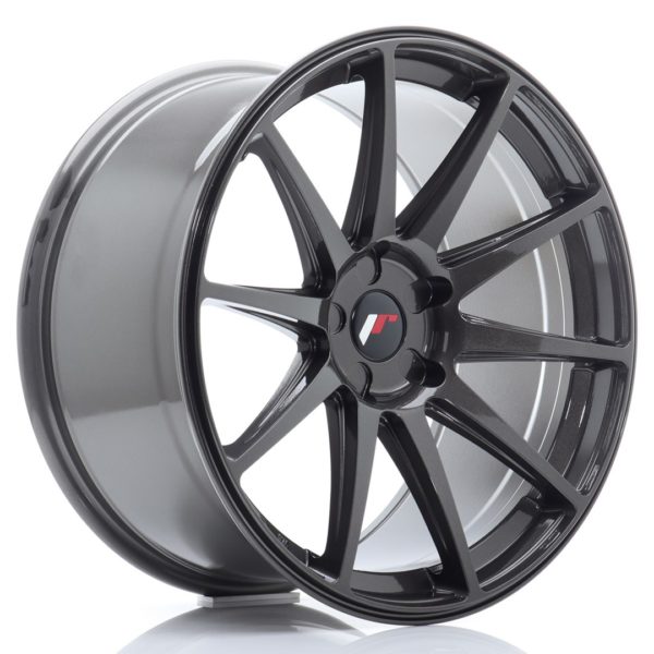 JR Wheels JR11 20x10 ET20-40 5H (Custom PCD) Hyper Gray