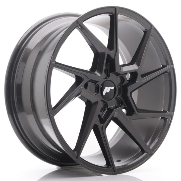 JR Wheels JR33 20x9 ET20-48 5H (Custom PCD) Hyper Gray