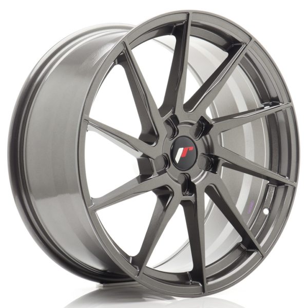 JR Wheels JR36 20x9 ET15-38 5H (Custom PCD) Hyper Gray