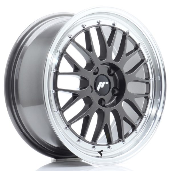 JR Wheels JR23 19x9,5 ET40 5x120 Hyper Gray w/Machined Lip