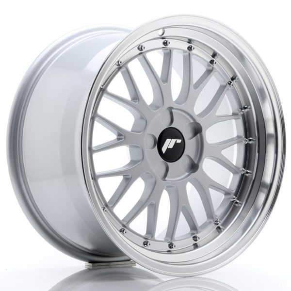 JR Wheels JR23 18x9,5 ET25-48 5H (Custom PCD) Hyper Silver w/Machined Lip