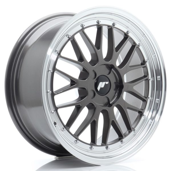 JR Wheels JR23 19x8,5 ET20-50 5H (Custom PCD) Hyper Gray w/Machined Lip