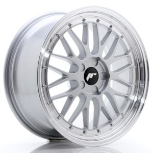 JR Wheels JR23 19x8,5 ET20-50 5H (Custom PCD) Hyper Silver w/Machined Lip