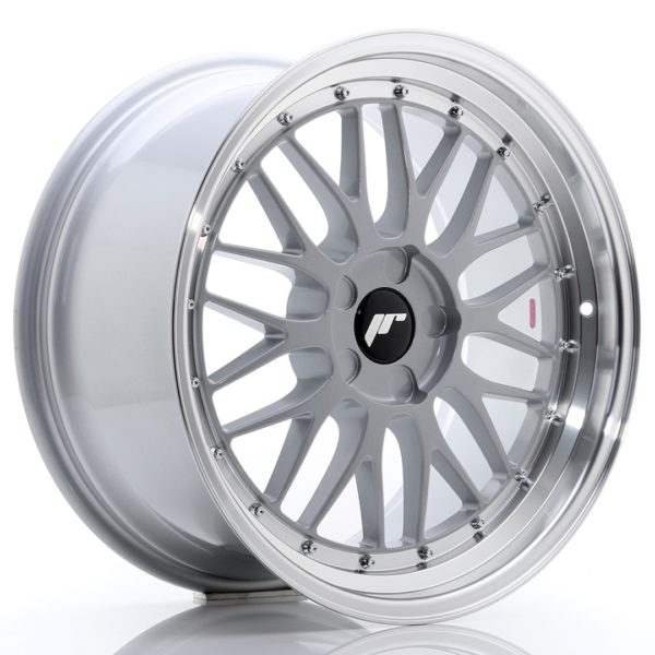 JR Wheels JR23 19x9,5 ET20-48 5H (Custom PCD) Hyper Silver w/Machined Lip