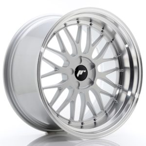 JR Wheels JR23 20x10,5 ET15-25 5H (Custom PCD) Hyper Silver w/Machined Lip