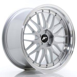 JR Wheels JR23 20x10,5 ET30-43 5H (Custom PCD) Hyper Silver w/Machined Lip