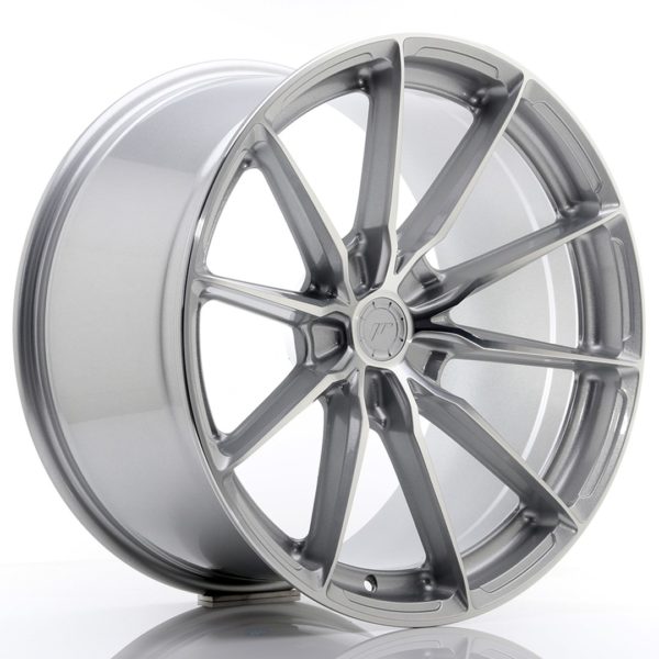 JR Wheels JR37 20x10,5 ET20-40 5H (Custom PCD) Silver Machined Face