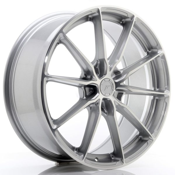 JR Wheels JR37 20x8,5 ET20-45 5H (Custom PCD) Silver Machined Face