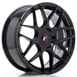 JR Wheels JR18 18x7,5 ET25-40 (Custom PCD) Glossy Black