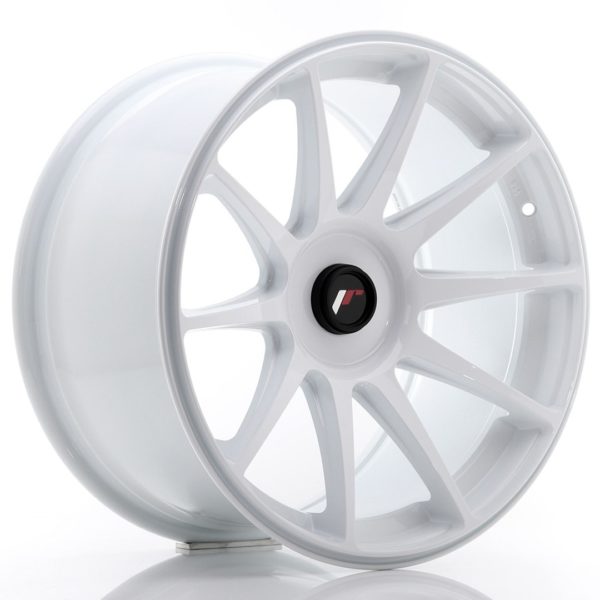 JR Wheels JR11 18x9,5 ET20-30 (Custom PCD) White