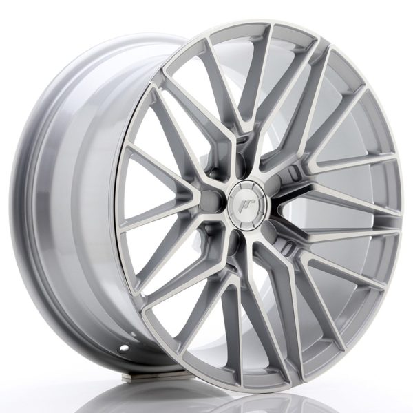 JR Wheels JR38 18x9 ET20-45 5H (Custom PCD) Silver Machined Face