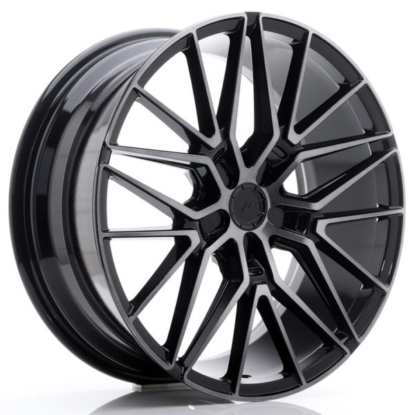 JR Wheels JR38 20x8,5 ET20-45 5H (Custom PCD) Black Brushed w/Tinted Face