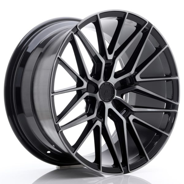 JR Wheels JR38 20x10,5 ET20-45 5H (Custom PCD) Black Brushed w/Tinted Face