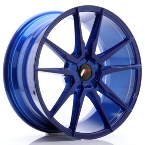 JR Wheels JR21 19x8,5 ET20-43 5H (Custom PCD) Platinum Blue