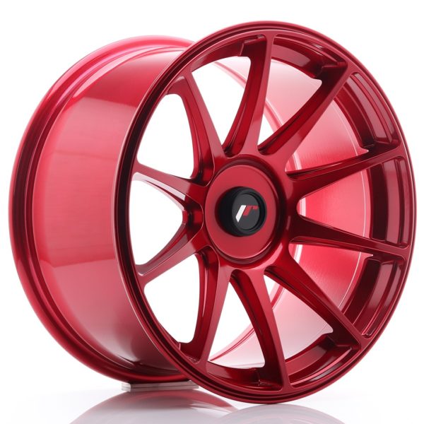 JR Wheels JR11 18x9,5 ET20-30 (Custom PCD) Platinum Red