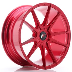 JR Wheels JR21 18x8,5 ET40 (Custom PCD) Platinum Red