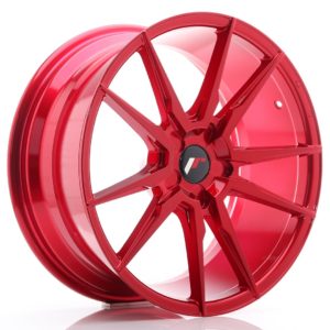 JR Wheels JR21 19x8,5 ET20-43 5H (Custom PCD) Platinum Red