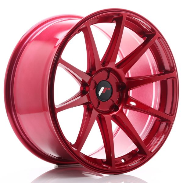 JR Wheels JR11 19x9,5 ET22-35 5H (Custom PCD) Platinum Red