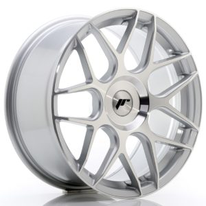 JR Wheels JR18 18x8,5 ET25-45 (Custom PCD) Silver Machined