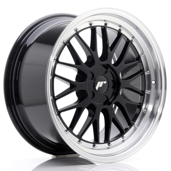 JR Wheels JR23 19x9,5 ET20-48 5H (Custom PCD) Gloss Black w/Machined Lip