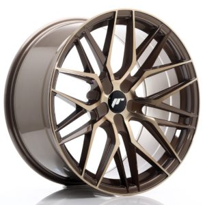 JR Wheels JR28 20x10 ET20-40 5H (Custom PCD) Platinum Bronze