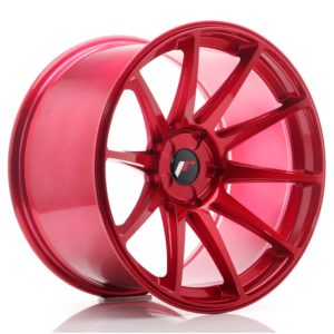 JR Wheels JR11 19x11 ET25 5H (Custom PCD) Platinum Red