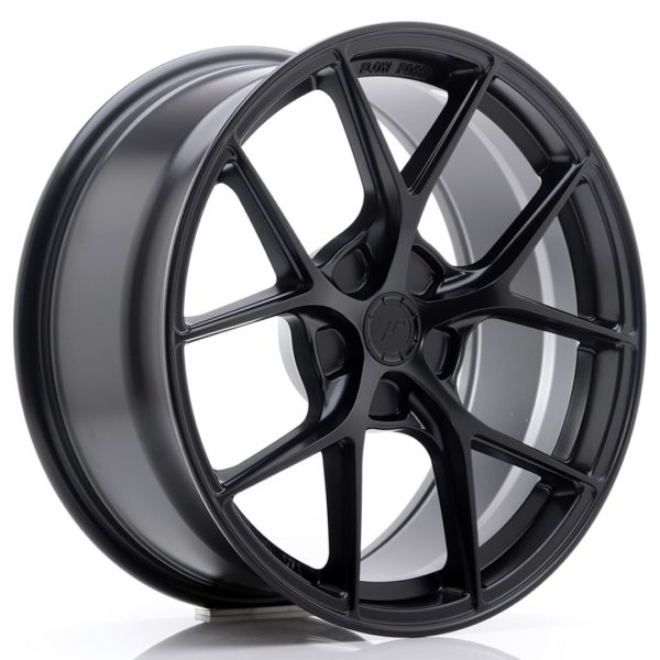 JR Wheels SL01 18x8 ET20-40 (Custom PCD) Matt Black