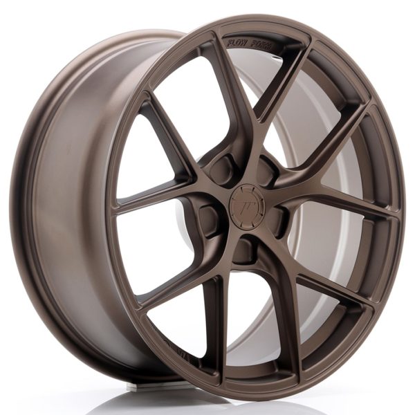 JR Wheels SL01 18x8 ET20-40 (Custom PCD) Matt Bronze