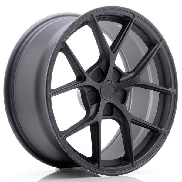 JR Wheels SL01 18x8 ET20-40 (Custom PCD) Matt Gun Metal