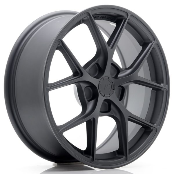 JR Wheels SL01 17x7 ET20-40 (Custom PCD) Matt Gun Metal