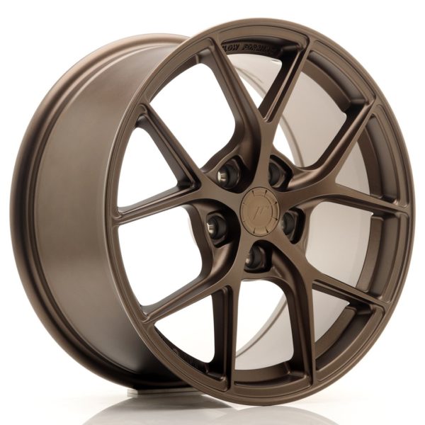 JR Wheels SL01 17x8 ET40 5x112 Matt Bronze