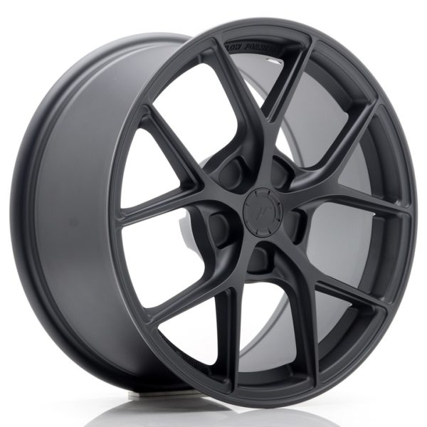 JR Wheels SL01 17x8 ET20-45 (Custom PCD) Matt Gun Metal