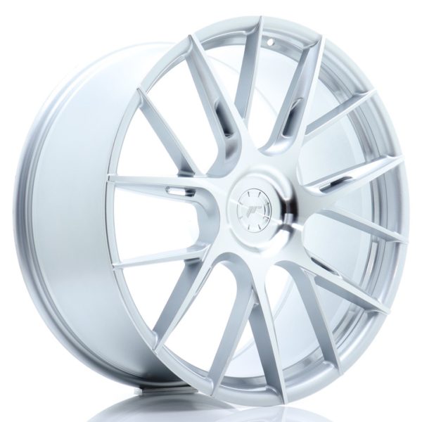 JR Wheels JR42 22x9 ET20-42 (Custom PCD) Silver Machined Face