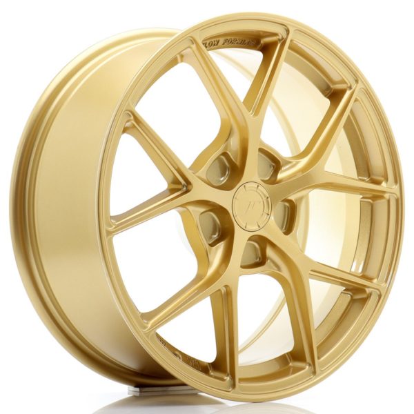 JR Wheels SL01 17x7 ET20-40 (Custom PCD) Gold