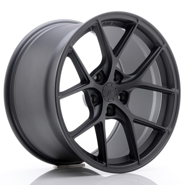 JR Wheels SL01 18x10,5 ET25-38 (Custom PCD) Matt Gun Metal