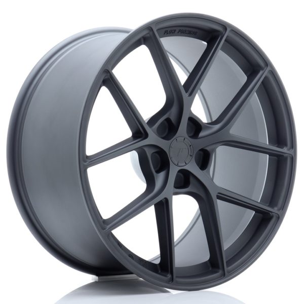 JR Wheels SL01 20x10 ET15-48 (Custom PCD) Matt Gun Metal