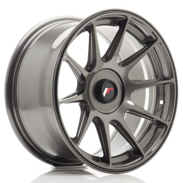 JR Wheels JR11 16x8 ET25 (Custom PCD) Hyper Gray